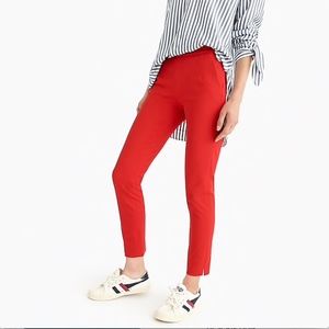 Like New Martie Jcrew Red Crop Pants